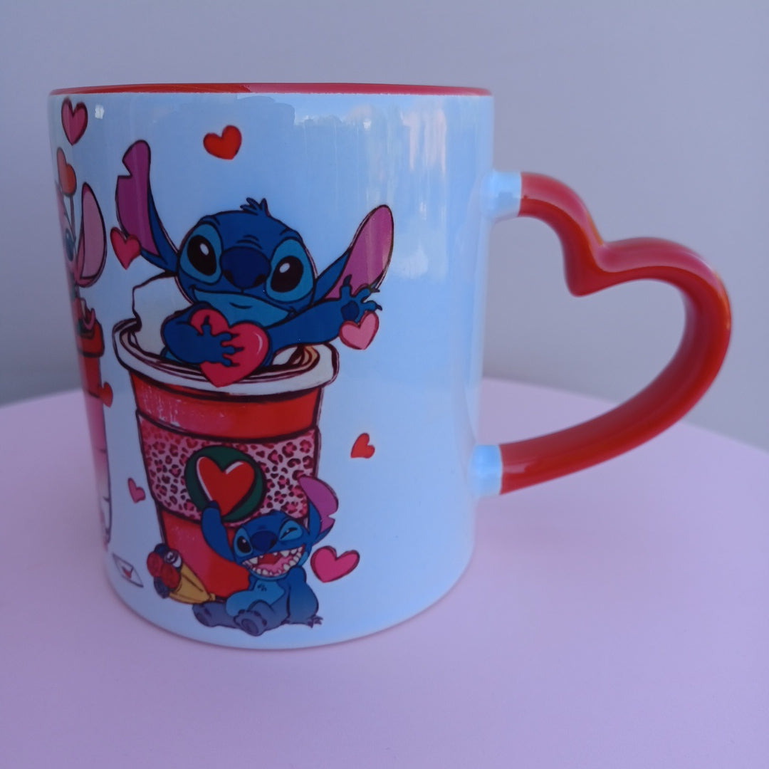Mug-Tasse: Stitch Red